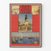 Vintage plakat af Compagnie Internationale des Wagons-Lits - London Paris Madrid Lissabon