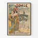Vintage plakat koncert på La Cigale - Knus sukker vægdekoration