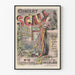 Vintage koncertplakat La Scala Boulevard de Strasbourg