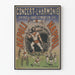 Vintage koncertplakat af Napoli Harmoni - Den moderne Samson