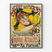 Vintage koncertplakat af Décadents Revue-Actualités