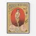 Vintage plakat Koncert fra det 19. århundrede, Château d'Eau-gade 61