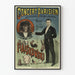 Vintage plakat af Paris-koncert med Løvemand Fialskowski