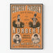 Vintage plakat af koncert i Paris Le Petit Norbert - Retro vægdekoration