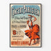 Vintage plakat af Paris-koncert til vægdekoration