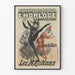 Vintage koncertplakat - Udstilling af uret Les Majiltons