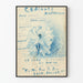 Vintage plakat Concours Américain - Kunsthåndværk i akvarel 1895
