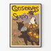 Vintage plakat Conserve Saxon - Retro vægdekoration