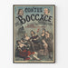Vintage plakat af Boccaces fortællinger Le Décaméron - Litterær vægdekoration