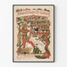 Vintage plakat Le Petit Nab Eventyr i alle farver