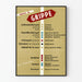 Vintage terapeutisk plakat mod influenza