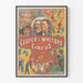Vintageplakat af Cooper & Whitbys europæiske cirkus