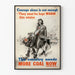 Vintage plakat til markedsføring af kulopvarmning til vinter
