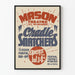 Vintage plakat for teateret Cradle Snatchers Mason Theatre