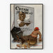 Vintage reklameplakat for Cream of Wheat til vægdekoration