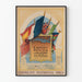 Vintage plakat af Crédit Foncier d'Algérie et de Tunisie 1920
