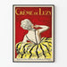 Vintage plakat Crème de Luzy til elegant vægdekoration
