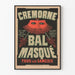 Vintage plakat Bal Masqué Cremorne