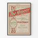 Vintage plakat The Amour - Klassisk musik vægdekoration