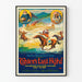 Vintage plakat af Custers sidste kamp vægdekoration vestlig
