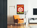 Vintage plakat Cut It Out War Savings - Retro vægdekoration