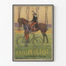 Vintage plakat Cycles Peugeot Valentigney Doubs