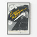 Plakat Cyrano de Bergerac - Dramatisk grafisk illustration