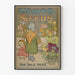 Vintage plakat D.M. Ferry & Co's Frø botanisk vægdekoration