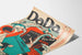 Dada-fox-trot grafisk design vintage plakat