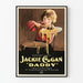 Vintage filmplakat Daddy med barn og spaghetti