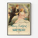 Vintage plakat Daddy Long Legs Mary Pickford vægdekoration