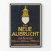 Vintage plakat Das Neue Auerlicht olielampe
