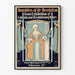 Dekorativ plakat til udstilling Daughters of the Revolution