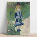 Reproduktion af maleriet af Den lille pige med vandkanden - Pierre-Auguste Renoir