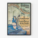 Vintage plakat af Teatret Le Mariage de Mademoiselle Beulemans