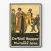 Vintage plakat af DeWolf Hopper i en matinee-idol
