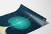 Dekorativ plakat Deep Space Atomic Clock Blå NASA