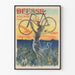Vintage plakat Gudinde 16 Rue Halévy Paris - Vægdekoration retro cykel