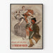 Vintage plakat Le Cacao Van Houten vægdekoration