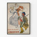 Vintage plakat Le Cacao Van Houten - Retro vægdekoration