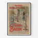 Vintage plakat af trappe Bardin - Retro vægdekoration