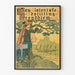 Historisk plakat fra udstillingen i Trondheim 1897 - Vintage vægdekoration