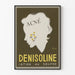 Vintage plakat DENISOLINE svovl-lotion mod akne
