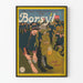 Vintage reklameplakat Borsyl - Antitranspirantpulver