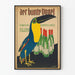 Vægplakat Der Bunte Vogel - Farverigt og vintage design til kunstnerisk dekoration