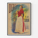 Vintage plakat Derly ved Scala af L. Mayet