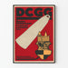 Vintage plakat DCGG lampe belysning