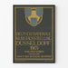 Art Deco Plakat National Kunstudstilling Düsseldorf 1907