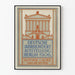 Vintage plakat fra den tyske udstilling i Berlin 1906