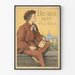 Vintage plakat for kunstudstilling i Dresden 1899